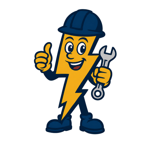 Customized Controls lightning mascot